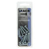 Mack 1017452 - tornillo autorroscante cabeza cilíndrica galv. 12 piezas 4,8 x 25 mm | 10 piezas