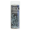 Mack 1017477 - tornillo hexagonal autoperforante. cabeza galvanizada. 20 piezas 4,8 x 25 mm | 10 piezas