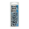 Mack 1017523 - cilindro de tornillo metálico. cabeza + tuerca chapada 16 piezas m5 x 16 mm | 10 piezas