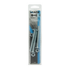 Mack 1017561 - perno calentador + tuerca acero galvanizado 3 piezas m8 x 80 mm | 5 piezas