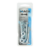 Mack 1017581 - perno para madera + tuerca acero galvanizado 5 piezas m8 x 50 mm | 5 piezas