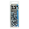 Mack 1017600 - grifo perno + tuerca acero galvanizado 14 piezas m5 x 20 mm | 10 piezas