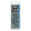 Mack 1017605 - grifo perno + tuerca acero galvanizado 14 piezas m6 x 20 mm | 10 piezas