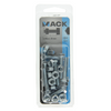 Mack 1017607 - grifo perno + tuerca acero galvanizado 12 piezas m6 x 30 mm | 10 piezas