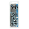 Mack 1017612 - perno macho + tuerca acero galvanizado 7 piezas m8 x 20 mm | 10 piezas