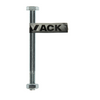 Mack 1017628 - perno mecanico + tuerca acero galvanizado 1 ud m10 x 120 mm | 10 piezas