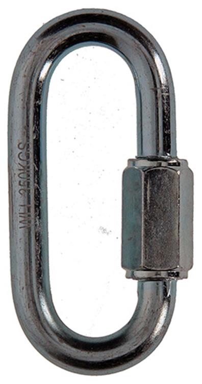 Mack 1008464 - 1 maglia vuota + dado 8mm zincato | 10 pezzi