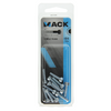 Mack 1017644 - cilindro con perno hexagonal cabeza plateada. 12 piezas m4 x 16 mm | 10 piezas