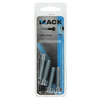Mack 1017653 - cilindro con perno hexagonal cabeza plateada. 4 piezas m8 x 30 mm | 10 piezas