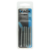 Mack 1017669 - palo extremo madera + metro. conductor de alambre 5 piezas m6x60 | 10 piezas