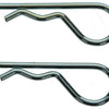Mack 1008465 - 2 anelli elastici singoli 4mm zincati | 10 pezzi