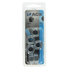 Mack 1017679 - tuerca hexagonal acero galvanizado 6 piezas m 12 | 10 piezas