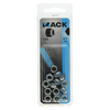 Mack 1017686 - contratuerca hexagonal acero galvanizado 14 piezas m6 | 10 piezas