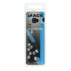 Mack 1017690 - tuerca ciega hexagonal acero galvanizado 10 piezas m4 | 10 piezas