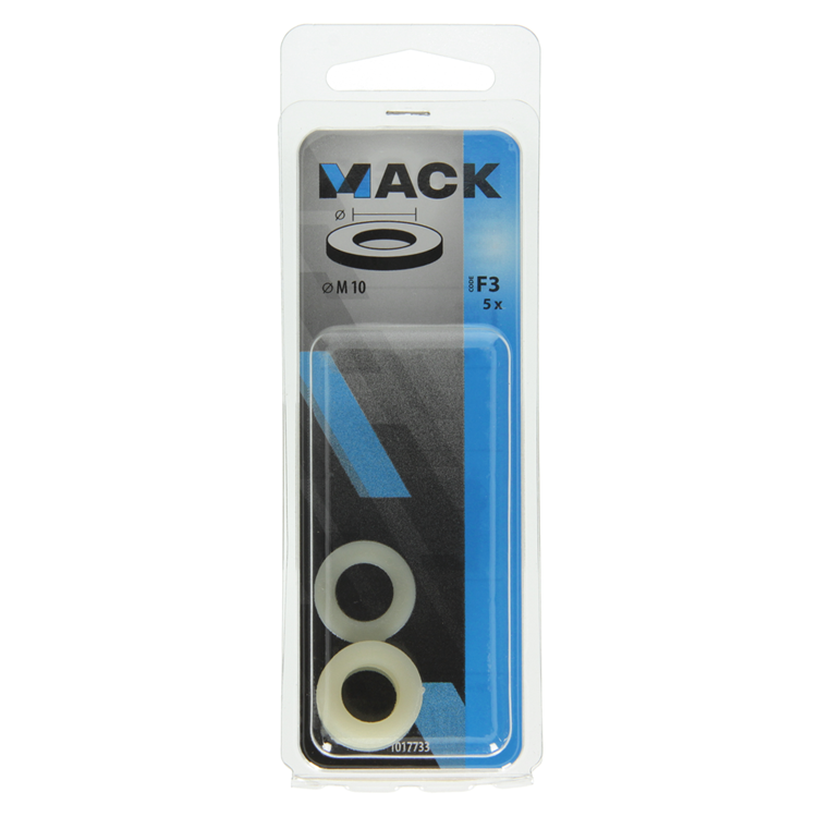 Mack 1017733 - arandela nailon 5 piezas m10 | 10 piezas