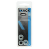 Mack 1017750 - arandela elástica dentada acero galvanizado 15 piezas m8 | 10 piezas