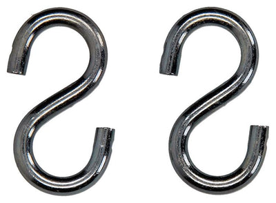 Mack 1008467 - 2 ganci a S aperti 5,0 x 45 zincati | 10 pezzi