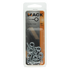 Mack 1017770 - ojo de tornillo acero galvanizado 15uds 3,0 x 12 mm | 10 piezas