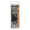Mack 1017783 - ojo de tornillo acero blanco 10 piezas 2,5 x 12 mm | 10 piezas