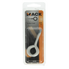 Mack 1017787 - ojo de tornillo acero blanco 2 piezas 5,0 x 35 mm | 10 piezas