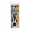 Mack 1017788 - ojo de tornillo acero blanco 2 piezas 6,0 x 50 mm | 5 piezas