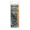 Mack 1017796 - gancho de tornillo acero galvanizado 15 piezas 3,0 x 12 mm | 10 piezas