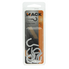 Mack 1017806 - gancho de tornillo acero blanco 7 piezas 3,0 x 16 mm | 10 piezas