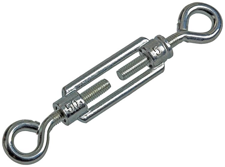 Mack 1008470 - 2 tensores 2 ojales m5 x 50mm galvanizados | 10 piezas