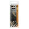 Mack 1019723 - remache de latón niquelado 6 piezas 4,2 x 10 mm | 10 piezas