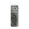 Mack 1019742 - tornillo para aglomerado cabeza vz acero inoxidable 11 piezas 4,0 x 35 mm | 10 piezas