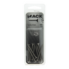 Mack 1019743 - tornillo para aglomerado cabeza vz acero inoxidable 10 piezas 4,0 x 40 mm | 10 piezas