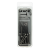 Mack 1019749 - tornillo para aglomerado cabeza vz acero inoxidable 9 piezas 4,5 x 35 mm | 10 piezas