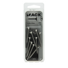Mack 1019754 - tornillo para aglomerado cabeza vz acero inoxidable 9 piezas 5,0 x 40 mm | 10 piezas