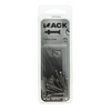 Mack 1019803 - tornillo metálico galvanizado. cabeza + tuerca acero inoxidable 15 pzs m3x25 | 10 piezas