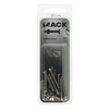 Mack 1019807 - tornillo metálico galvanizado. cabeza + tuerca acero inoxidable 10 pzs m4x30 | 10 piezas