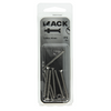 Mack 1019808 - tornillo metálico galvanizado. cabeza + tuerca acero inoxidable 8 pzs m4x40 | 10 piezas