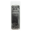 Mack 1019818 - cilindro de tornillo metálico. cabeza + tuerca acero inoxidable 12 pzs m3x16 | 10 piezas