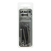 Mack 1019828 - cilindro de tornillo metálico. cabeza + tuerca acero inoxidable 4 pzs m5x50 | 10 piezas