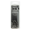 Mack 1019836 - perno grifo + tuerca acero inoxidable 10 piezas m4x20 | 10 piezas
