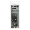 Mack 1019904 - perno madera + tuerca acero inoxidable 7 piezas m5x25 mm | 10 piezas
