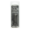 Mack 1019917 - perno para madera + tuerca acero inoxidable 3 piezas m8 x 60 mm | 5 piezas
