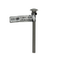 Mack 1019919 - perno madera + tuerca acero inoxidable 1 ud m8 x 100 mm | 10 piezas