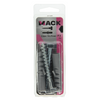Mack 1017899 - taco + perno rosca madera polieth 2uds 12 mm 10x70 mm | 5 piezas