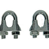 Mack 1008477 - 2 abrazaderas de alambre de acero 8mm galvanizado | 10 piezas