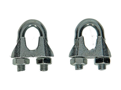 Mack 1008477 - 2 fascette in filo di acciaio 8mm zincato | 10 pezzi