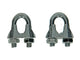 Mack 1008477 - 2 abrazaderas de alambre de acero 8mm galvanizado | 10 piezas