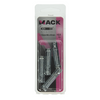Mack 1019955 - manguito de perno cuña galvanizado 4 piezas m6 x 40 mm | 10 piezas