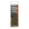 Mack 1017925 - clavo cabeza plana latón 100gr2.0 x 30 mm | 5 piezas