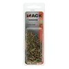 Mack 1017926 - clavo cabeza convexa latón 100 gr1,2 x 12 mm | 5 piezas