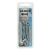 Mack 1018093 - cilindro de tornillo metálico. cabeza + tuerca chapada 34 piezas m4 x 40 mm | 5 piezas